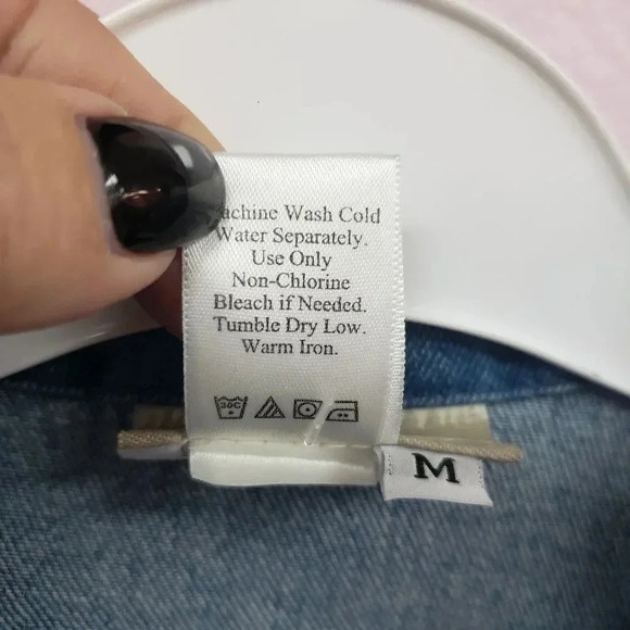 Coldwater Creek Southwestern Embroidered Jacket - Picture 5 of 9